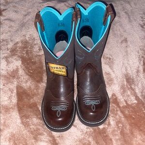 Ariat Blue Fatbaby Heritage Western Boot